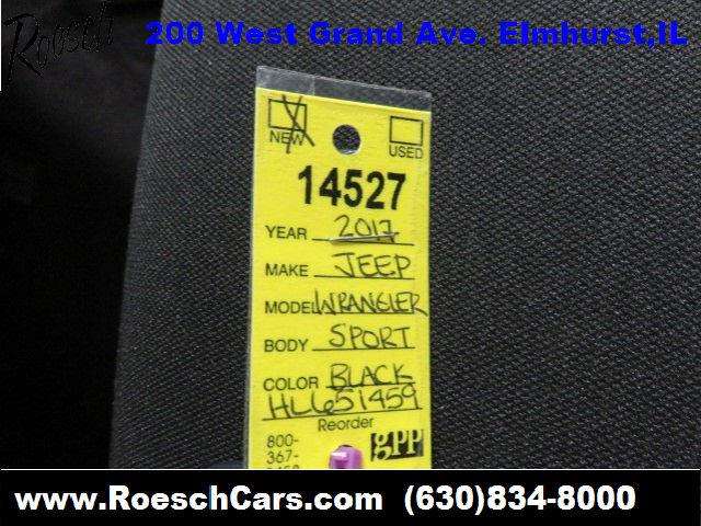 2017 Jeep Wrangler 4x4 Sport 2dr SUV